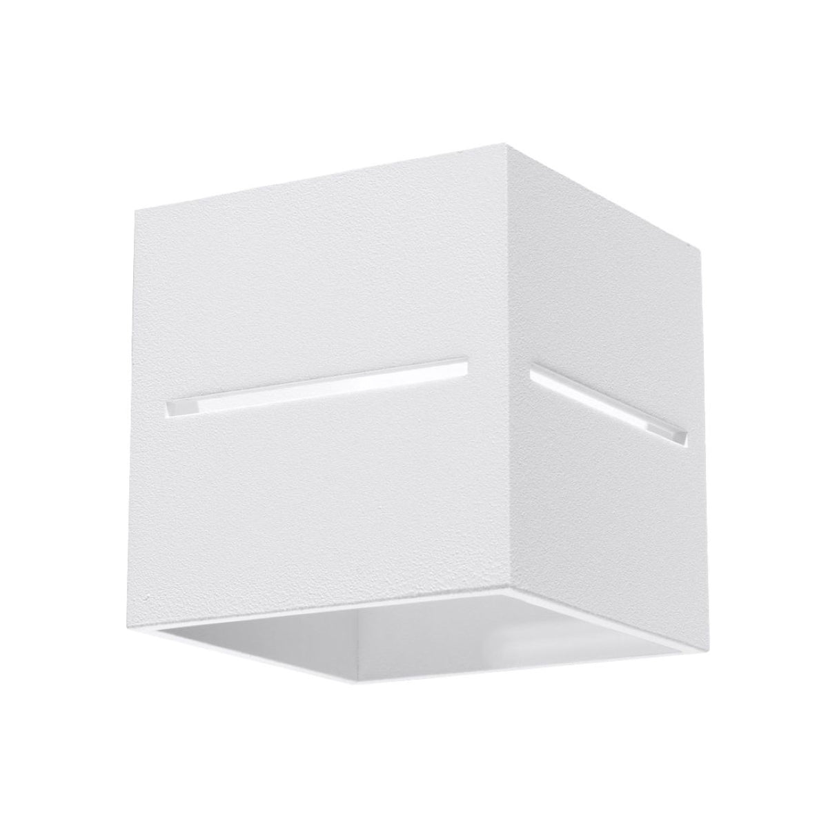 Applique Murale Cube Ouvert Blanche