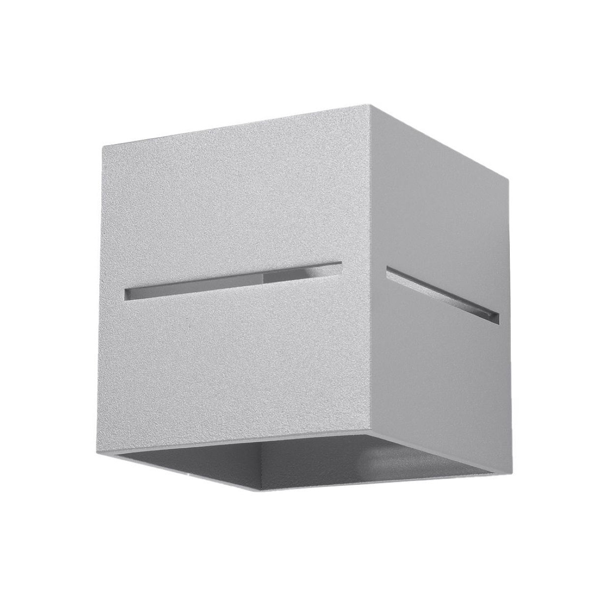 Applique Murale Cube Ouvert Grise