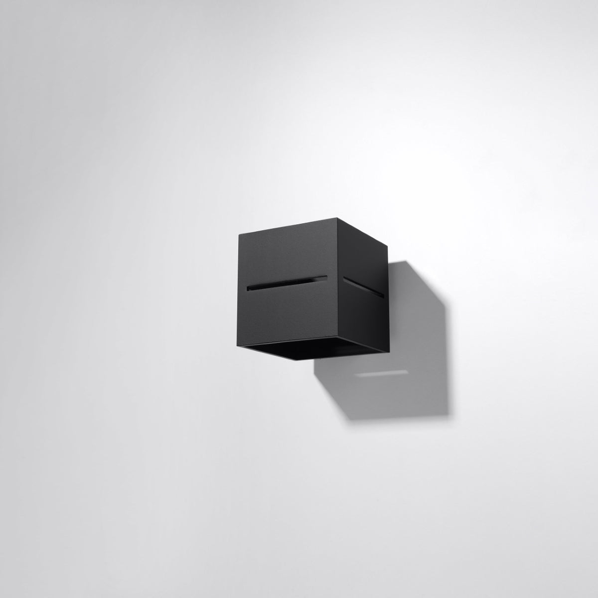 Applique Murale Cube Ouvert Noire