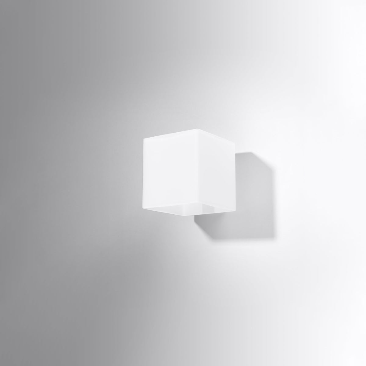 Applique Murale Cube en Verre