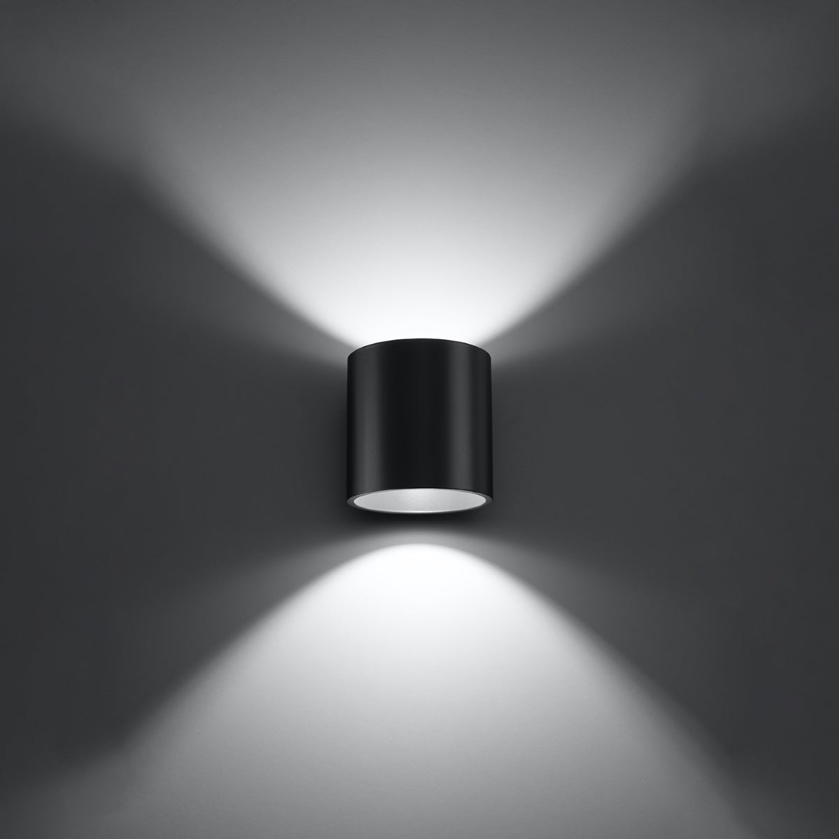 Applique Murale Cylindrique Anthracite