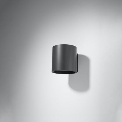 Applique Murale Cylindrique Anthracite