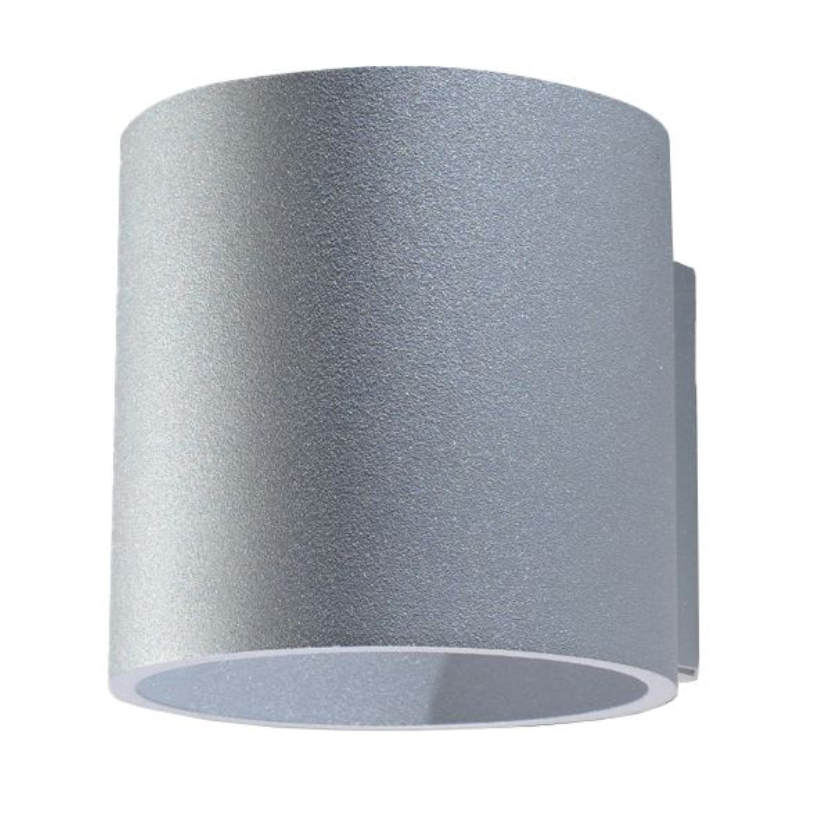 Applique Murale Cylindrique Grise