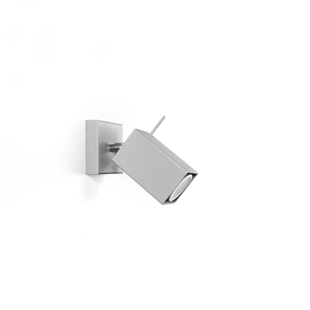 Applique Murale Directionnelle Carré Orientable Grise