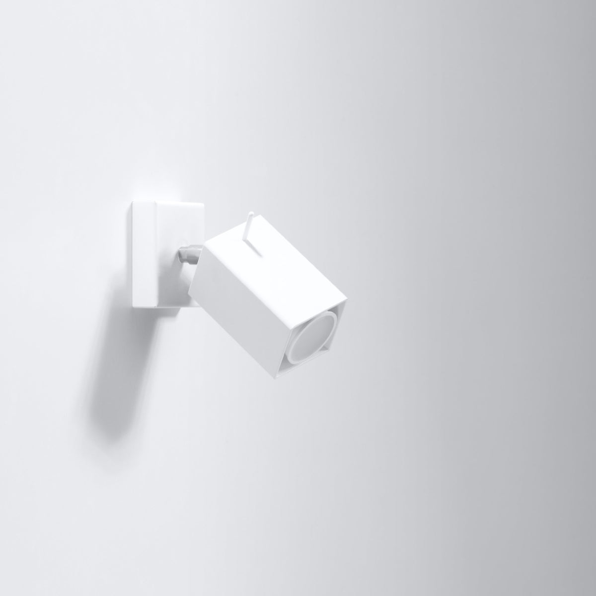 Applique Murale Directionnelle Carrée LED Blanche