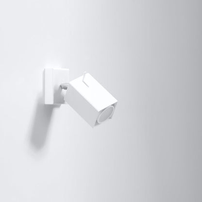 Applique Murale Directionnelle Carrée LED Blanche