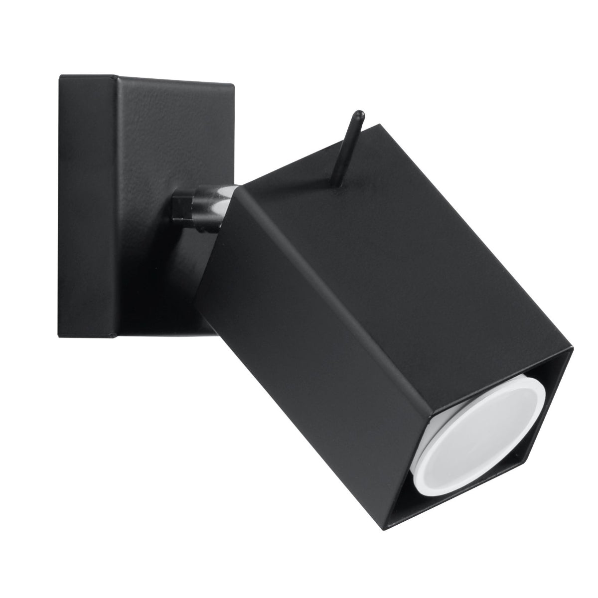 Applique Murale Directionnelle Carrée LED Noire