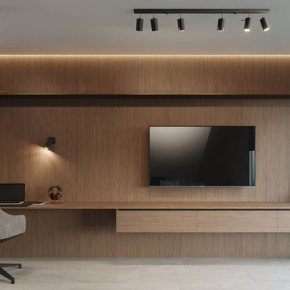 Applique Murale Directionnelle LED Noire