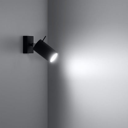 Applique Murale Directionnelle LED Noire
