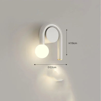 Applique Murale Double LED Créative