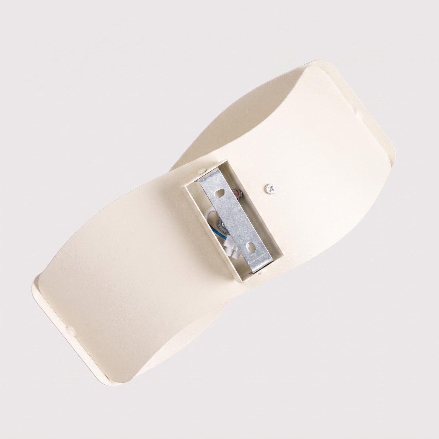 Applique Murale Flux Lumineux 30 Vague Acier Beige