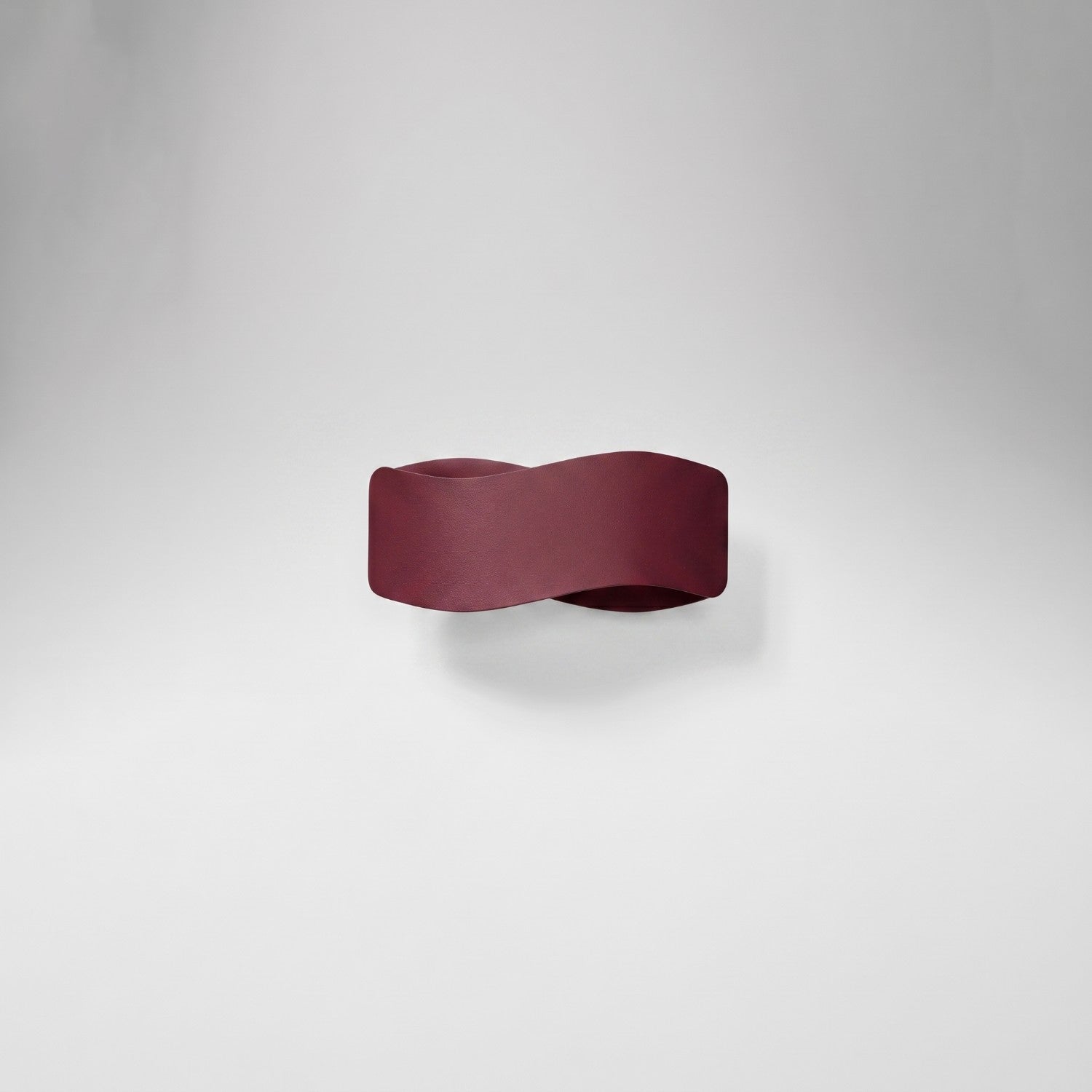 Applique Murale Flux Lumineux 30 Vague Acier Bordeaux