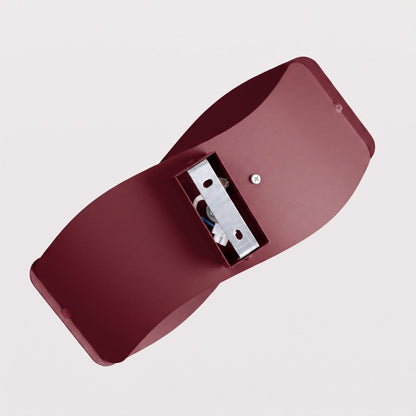 Applique Murale Flux Lumineux 30 Vague Acier Bordeaux