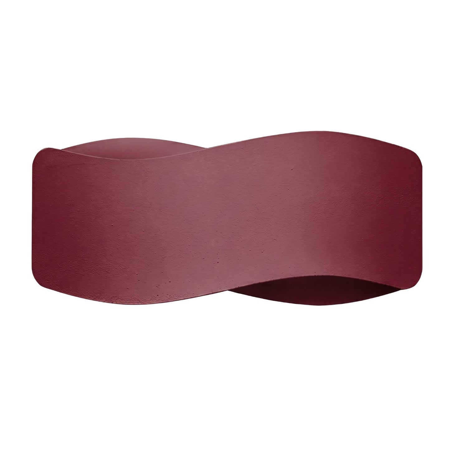 Applique Murale Flux Lumineux 30 Vague Acier Bordeaux