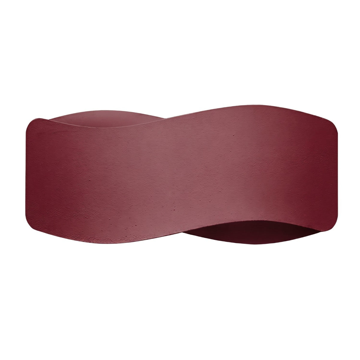 Applique Murale Flux Lumineux 30 Vague Acier Bordeaux