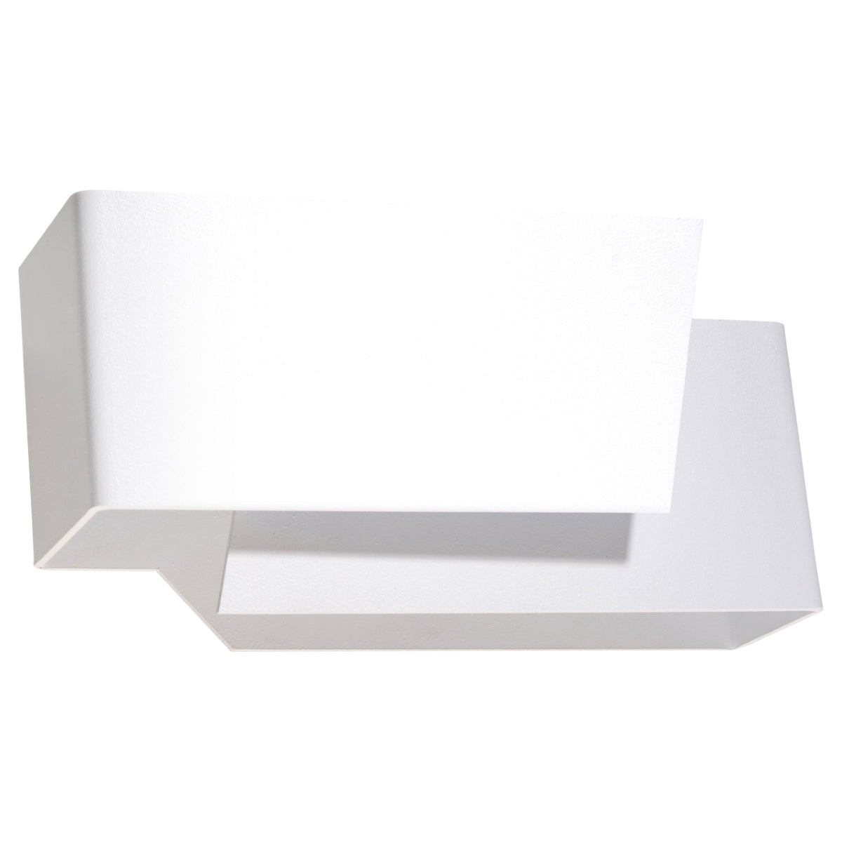 Applique Murale Géométrique 3D Blanche