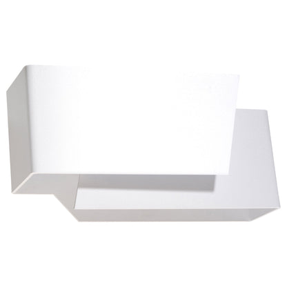 Applique Murale Géométrique 3D Blanche