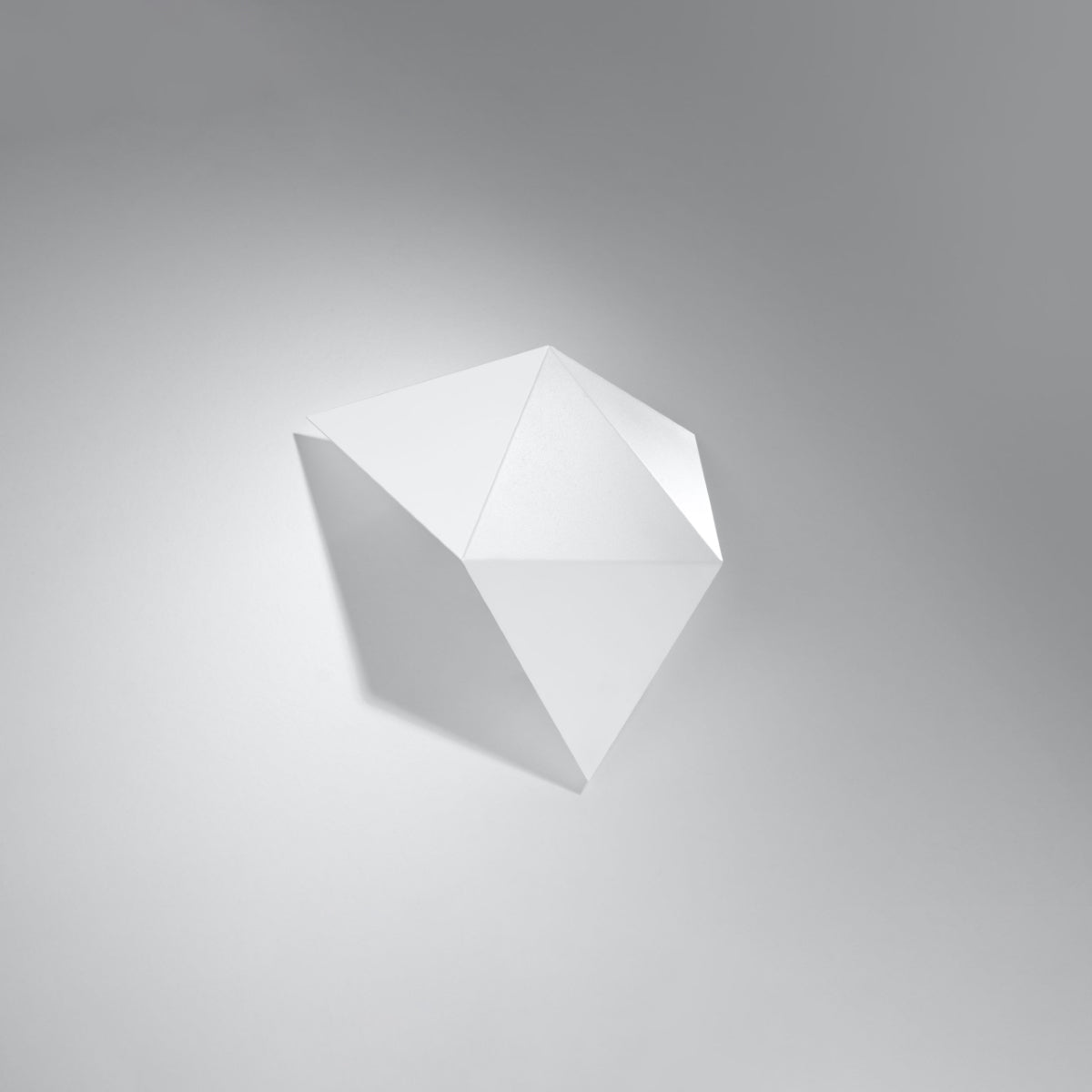 Applique Murale Géométrique Triangle Blanche
