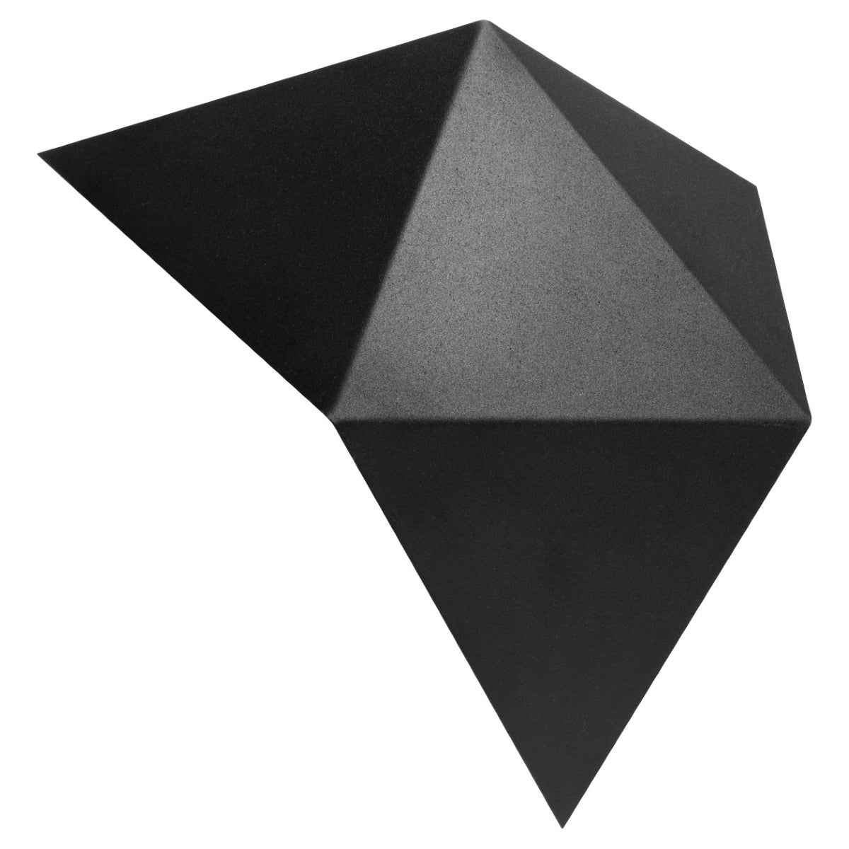 Applique Murale Géométrique Triangle Noire