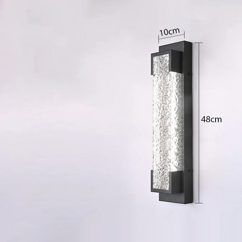 Applique Murale LED Cascade Acier
