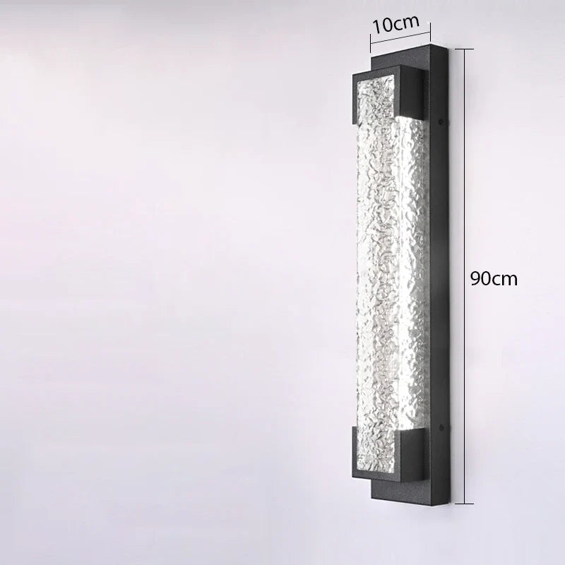 Applique Murale LED Cascade Acier