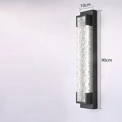 Applique Murale LED Cascade Acier