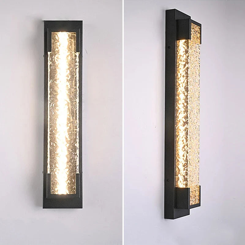 Applique Murale LED Cascade Acier