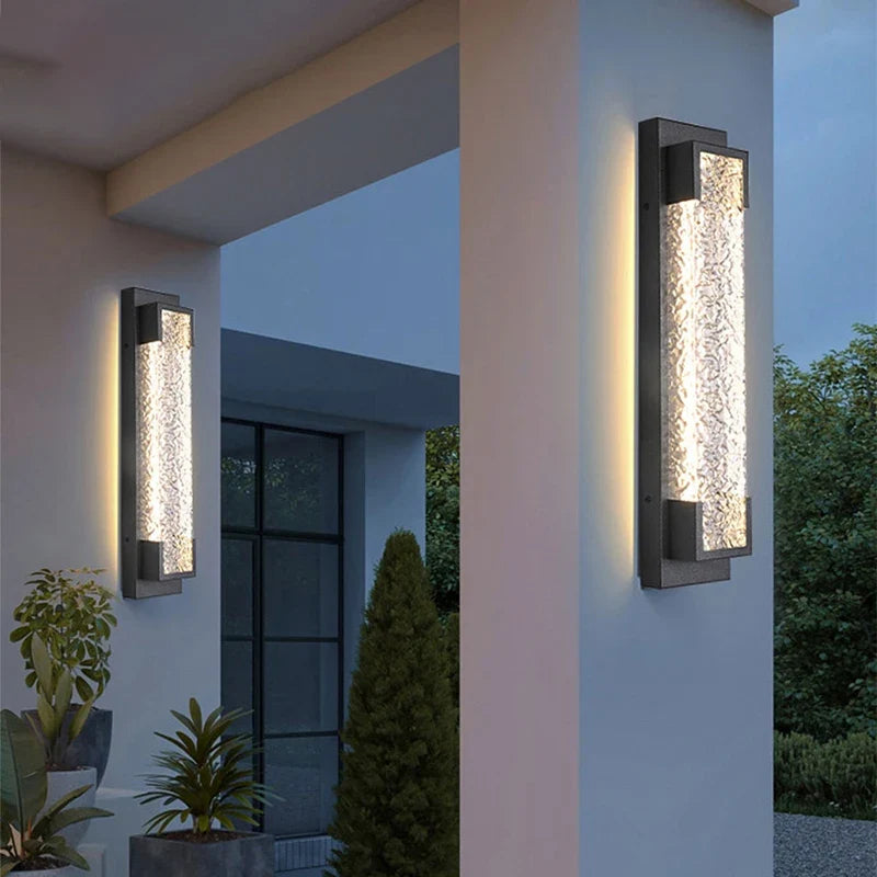Applique Murale LED Cascade Acier