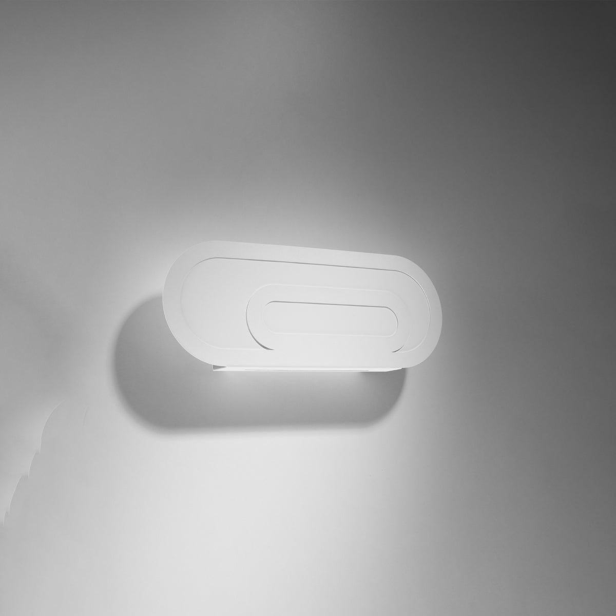 Applique Murale Ligne Pure Acier Blanc