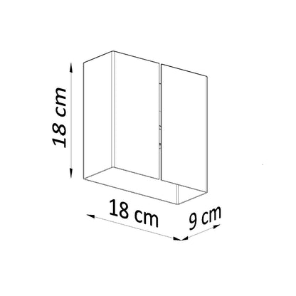 Applique Murale Linea Blanche