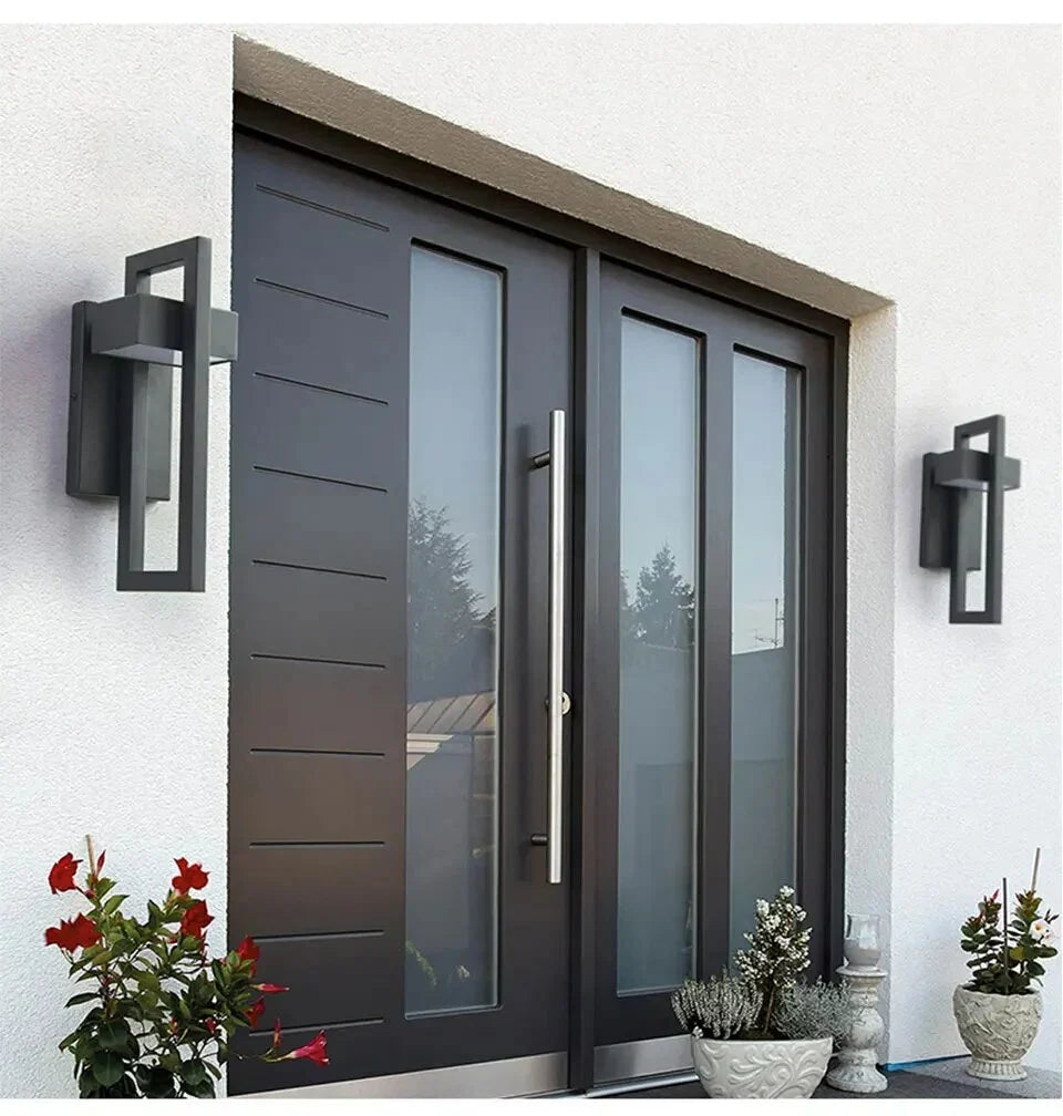 Applique Murale LED Extérieur Acier Inox Aluminium IP65