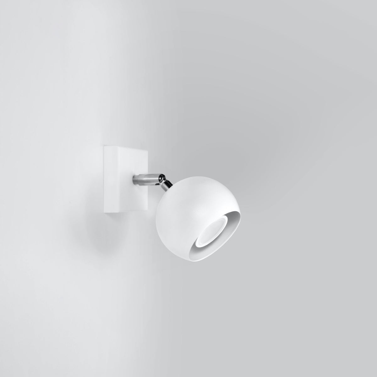 Applique Murale Oculaire Spot Orientable Blanche