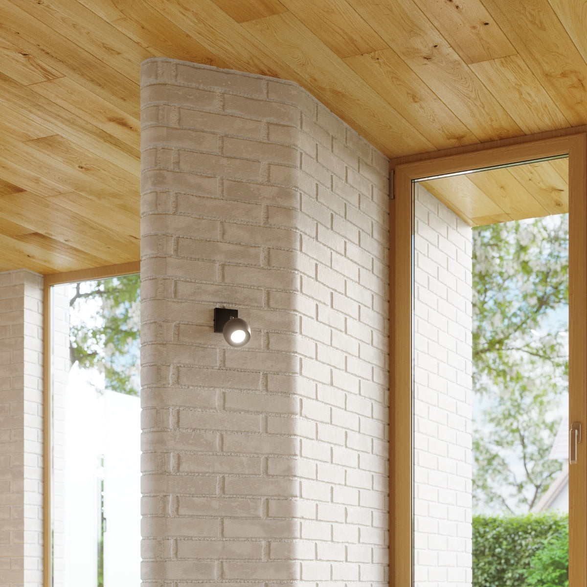 Applique Murale Oculaire Spot Orientable Noire