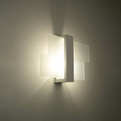 Applique Murale Panneaux Horizontal Blanche