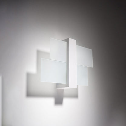 Applique Murale Panneaux Horizontal Blanche