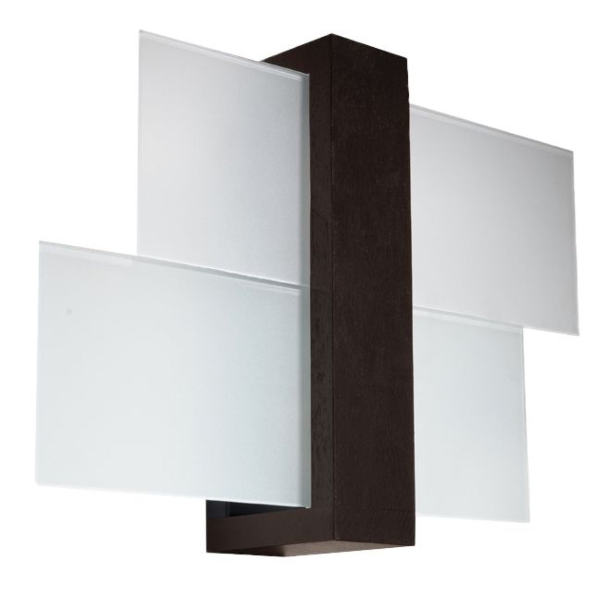 Applique Murale Panneaux Horizontal Noire