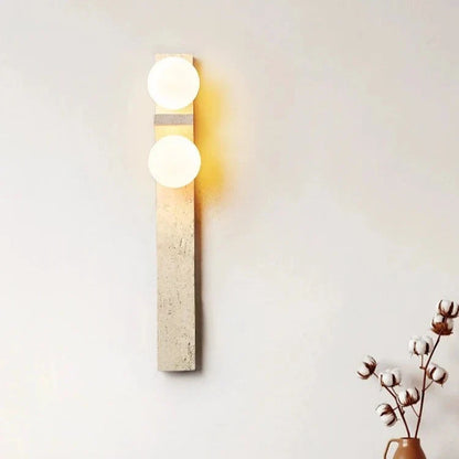 Applique Murale Pierre Bande Verticale LED