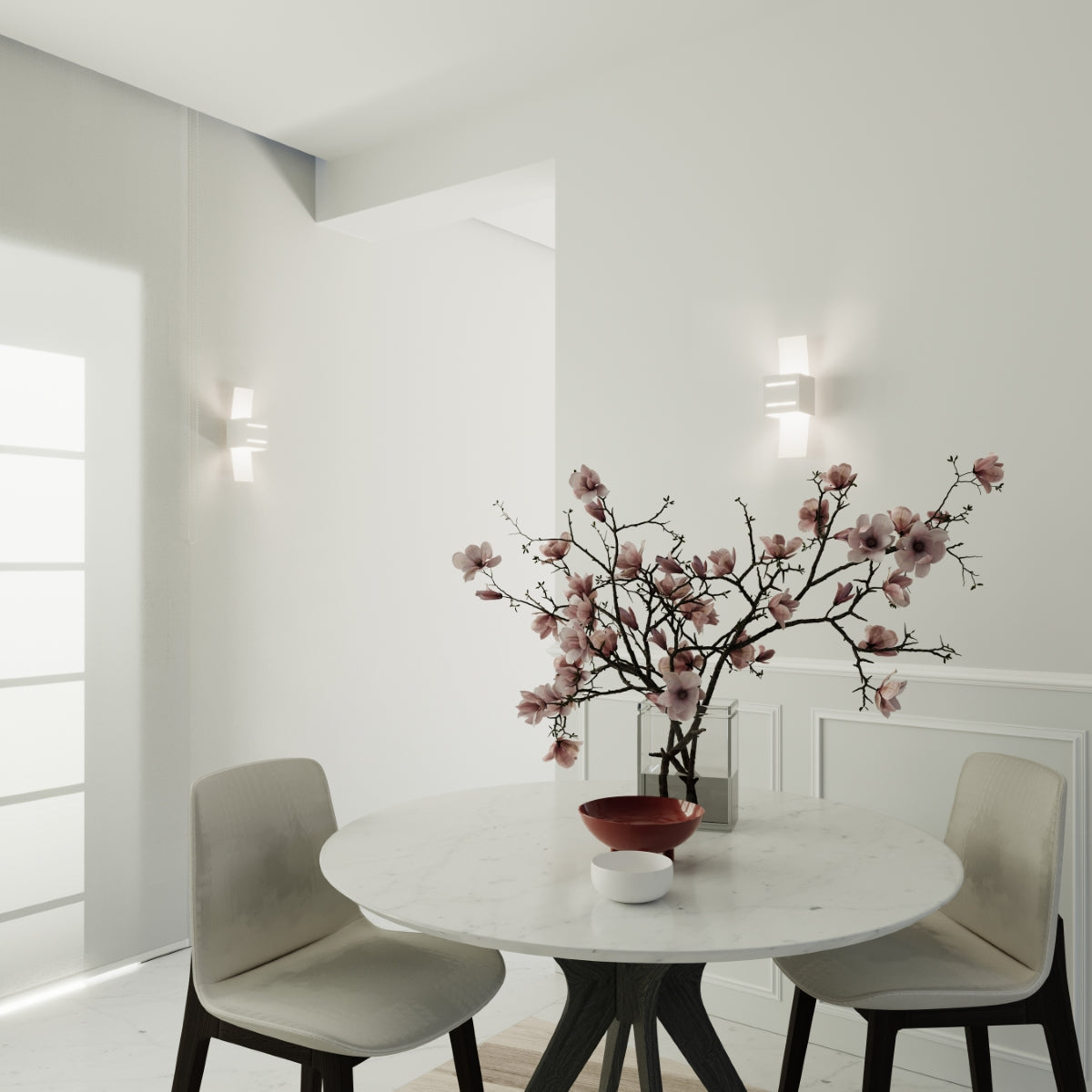 Applique Murale Rampe Blanche