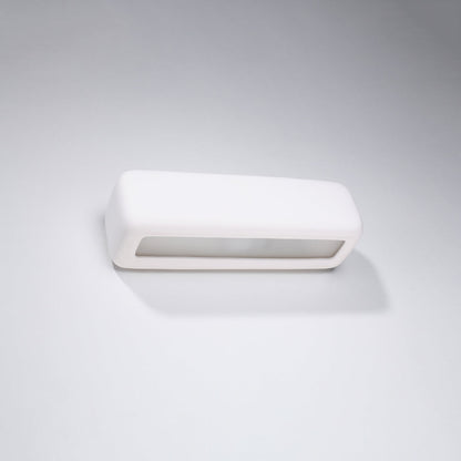 Applique Murale Rectangle Céramique Blanche