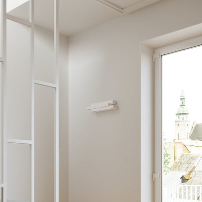 Applique Murale Triple Étage Blanche