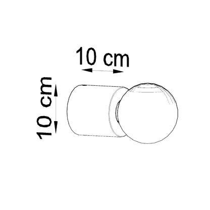 Applique Pure Circulaire en Bois Naturel