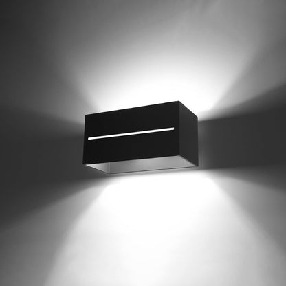 Applique Rectangle Ouvert Noire