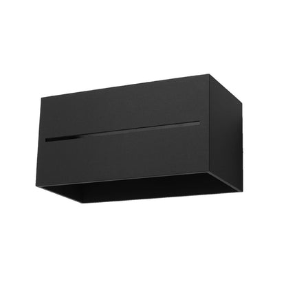 Applique Rectangle Ouvert Noire