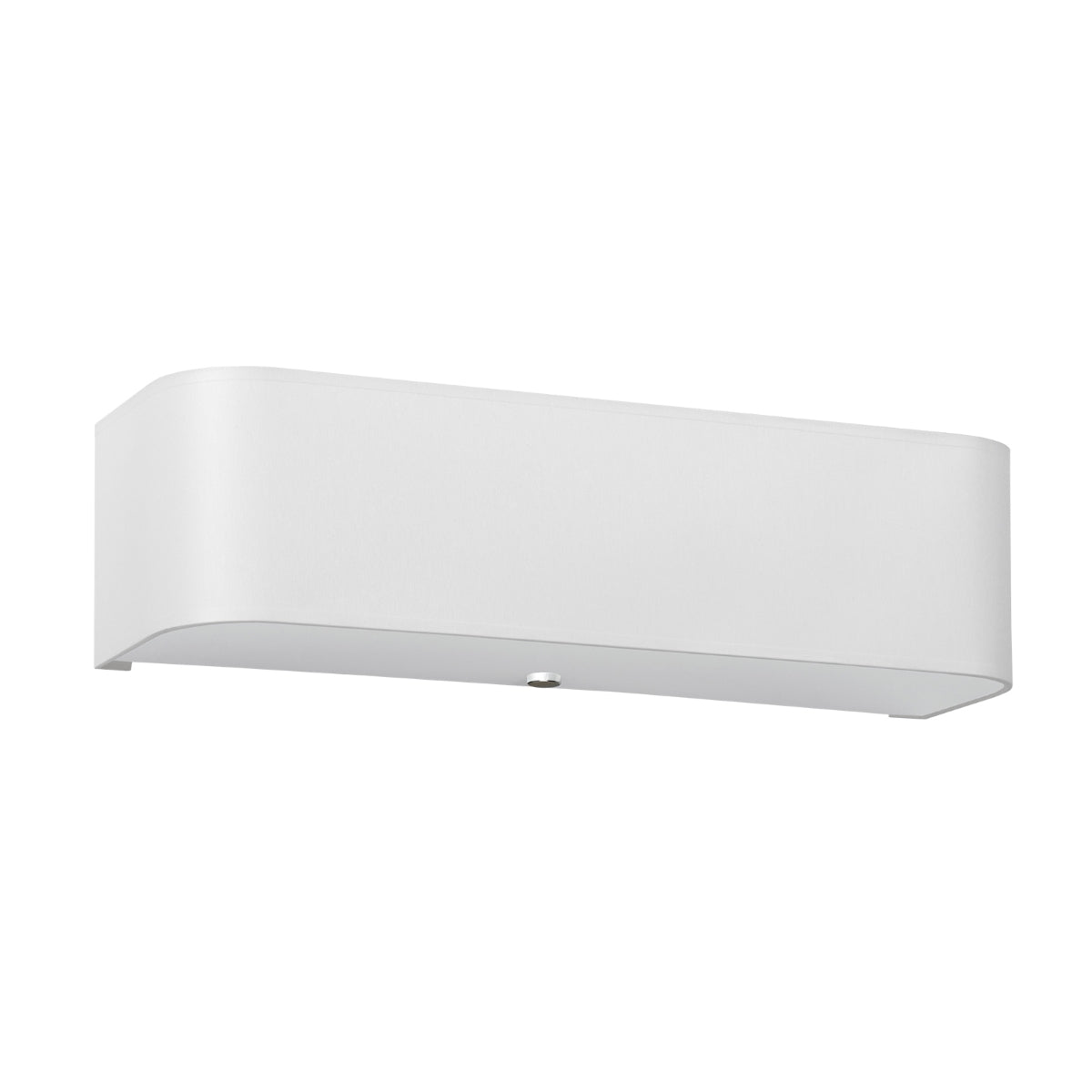 Applique Murale Rectangulaire Blanche en Tissu
