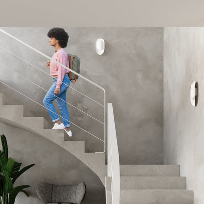 Applique Vortex Murale Ovale Acier Blanc