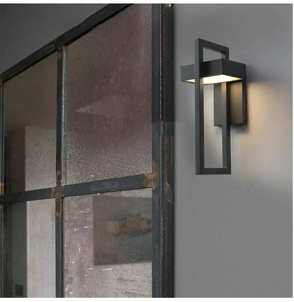 Applique Murale LED Extérieur Acier Inox Aluminium IP65