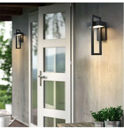 Applique Murale LED Extérieur Acier Inox Aluminium IP65