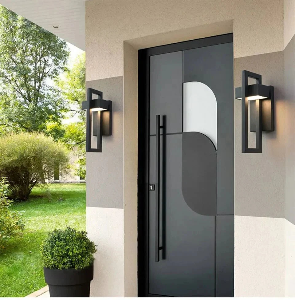 Applique Murale LED Extérieur Acier Inox Aluminium IP65