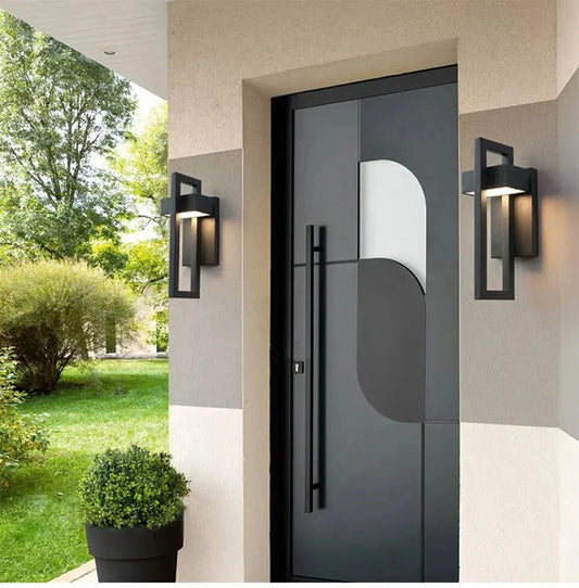 Applique Murale LED Extérieur Acier Inox Aluminium IP65