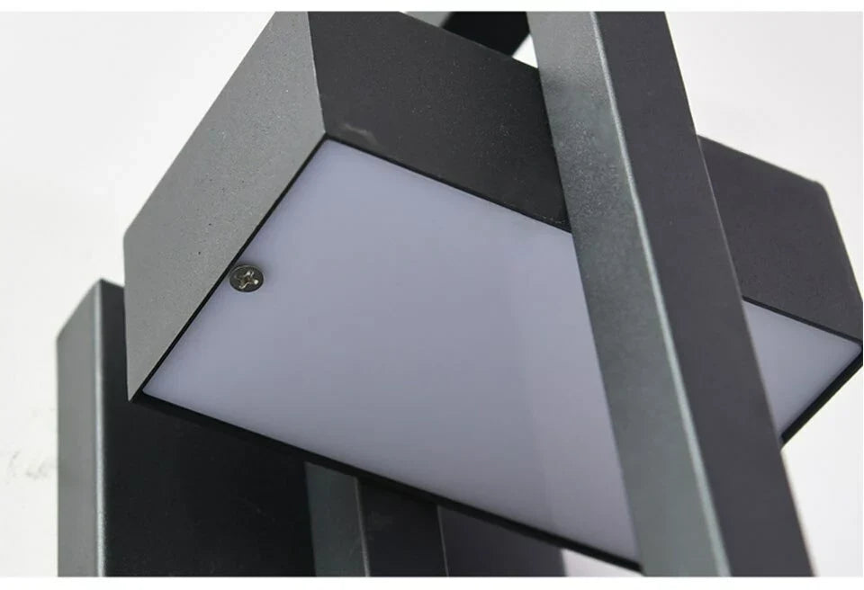 Applique Murale LED Extérieur Acier Inox Aluminium IP65